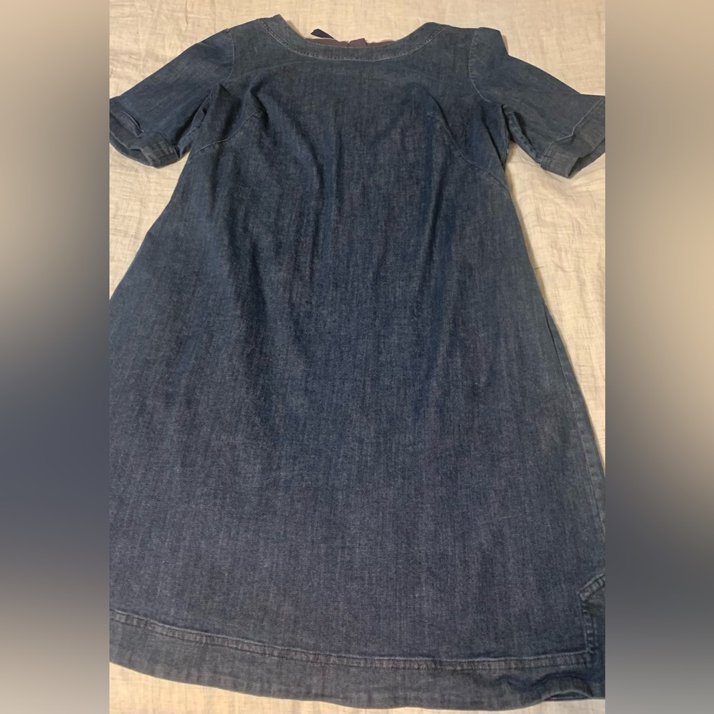 Boden Denim Shift Dress size 12R